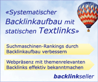 BacklinkSeller - Textlinks kaufen oder anbieten